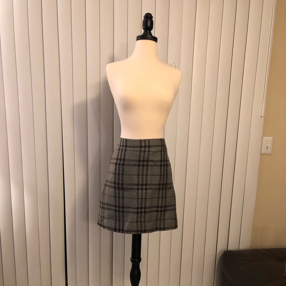 JCrew grey skirt